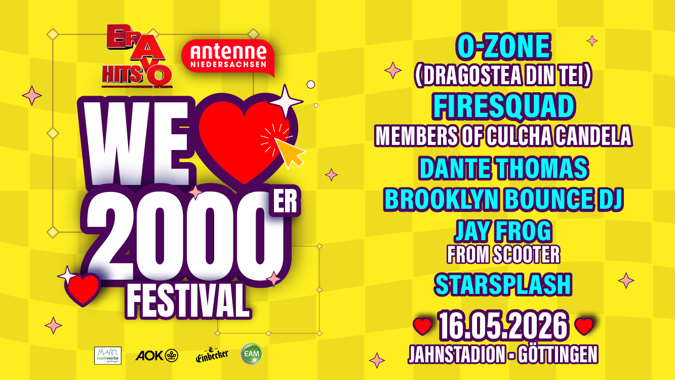 WE LOVE 2000ER Festival Göttingen